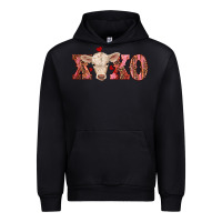 Black xoxo charolais calf Urban Hoodie - RanaPortraitStore