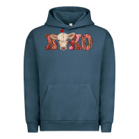 Pigment Midnight Navy xoxo charolais calf Urban Hoodie - RanaPortraitStore
