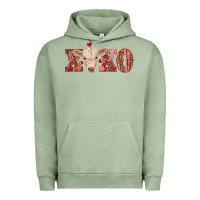 Pigment Oil Green xoxo charolais calf Urban Hoodie - RanaPortraitStore
