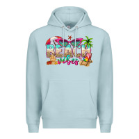 Blue Mist beach vibes Premium Hoodie - texasbilliewilder