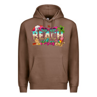 Chestnut beach vibes Premium Hoodie - texasbilliewilder