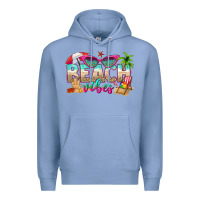 Colony Blue beach vibes Premium Hoodie - texasbilliewilder