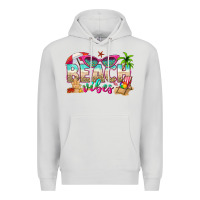 Dove Grey beach vibes Premium Hoodie - texasbilliewilder