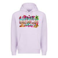 Lilac beach vibes Premium Hoodie - texasbilliewilder