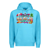 Ocean Blue beach vibes Premium Hoodie - texasbilliewilder