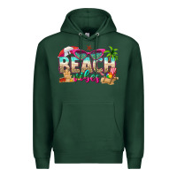 Sports Green beach vibes Premium Hoodie - texasbilliewilder