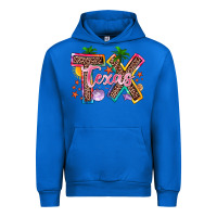 Cobalt texas summer Urban Hoodie - Zillion Design Studio