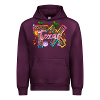 Mauve Wine texas summer Urban Hoodie - Zillion Design Studio