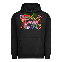 Pigment Black texas summer Urban Hoodie - Zillion Design Studio