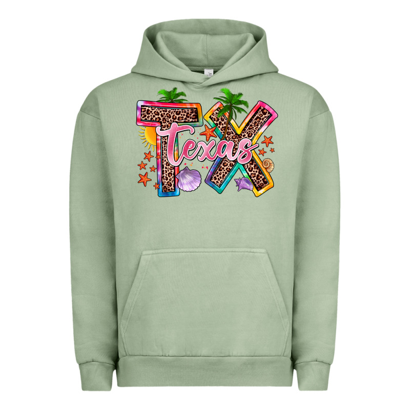 Texas Summer Urban Hoodie by Zillion Design Studio | Teevron