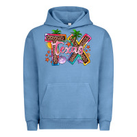 Pigment Pebble Blue texas summer Urban Hoodie - Zillion Design Studio