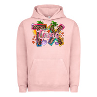 Pigment Salmon texas summer Urban Hoodie - Zillion Design Studio