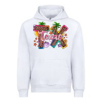 White texas summer Urban Hoodie - Zillion Design Studio