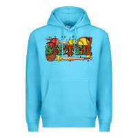 Ocean Blue sister softball Premium Hoodie - Zillion Design Studio