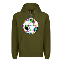Army Green Christmas soccer Premium Hoodie - RanaPortraitStore