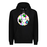 Black Christmas soccer Premium Hoodie - RanaPortraitStore