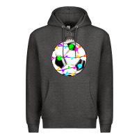 Charcoal Heather Christmas soccer Premium Hoodie - RanaPortraitStore