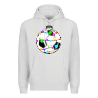 Dove Grey Christmas soccer Premium Hoodie - RanaPortraitStore