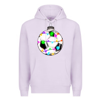 Lilac Christmas soccer Premium Hoodie - RanaPortraitStore