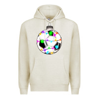 Oatmeal Heather Christmas soccer Premium Hoodie - RanaPortraitStore