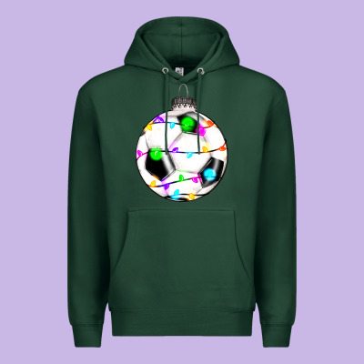 Christmas Soccer Premium Hoodie Designed By Ranaportraitstore