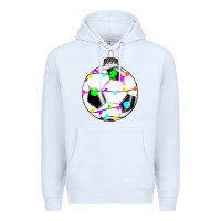 White Christmas soccer Premium Hoodie - RanaPortraitStore