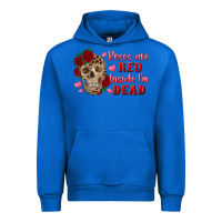 Cobalt roses are red inside i'm dead Skull Urban Hoodie - RanaPortraitStore