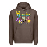 Coffee beaches booze and besties tbw Premium Hoodie - texasbilliewilder