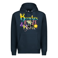 Navy beaches booze and besties tbw Premium Hoodie - texasbilliewilder