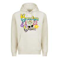 Oatmeal Heather beaches booze and besties tbw Premium Hoodie - texasbilliewilder