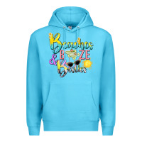 Ocean Blue beaches booze and besties tbw Premium Hoodie - texasbilliewilder