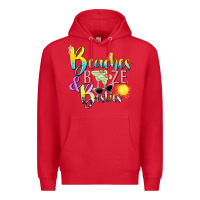 Red beaches booze and besties tbw Premium Hoodie - texasbilliewilder