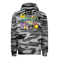 Slate Camo beaches booze and besties tbw Premium Hoodie - texasbilliewilder