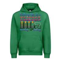 Emerald battery life of a teacher Urban Hoodie - texasbilliewilder