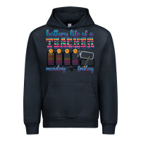 Navy battery life of a teacher Urban Hoodie - texasbilliewilder