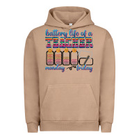 Pigment Burro battery life of a teacher Urban Hoodie - texasbilliewilder