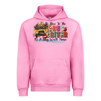 Fuchsia Pink be nice to the bus driver its a long walk home Urban Hoodie - texasbilliewilder