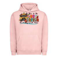 Pigment Salmon be nice to the bus driver its a long walk home Urban Hoodie - texasbilliewilder