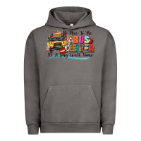 Pigment Tornado be nice to the bus driver its a long walk home Urban Hoodie - texasbilliewilder