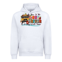 White be nice to the bus driver its a long walk home Urban Hoodie - texasbilliewilder