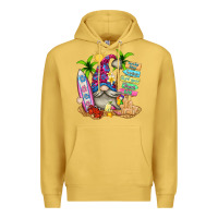 Antique Gold beach gnome Premium Hoodie - texasbilliewilder