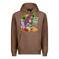 Chestnut beach gnome Premium Hoodie - texasbilliewilder