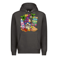 Smoke beach gnome Premium Hoodie - texasbilliewilder
