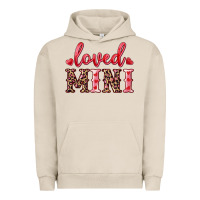 Pigment French Oak loved mini Urban Hoodie - RanaPortraitStore