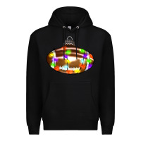 Black Christmas football Premium Hoodie - RanaPortraitStore