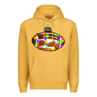Mustard Christmas football Premium Hoodie - RanaPortraitStore