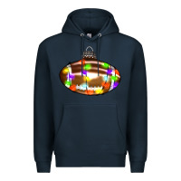 Navy Christmas football Premium Hoodie - RanaPortraitStore