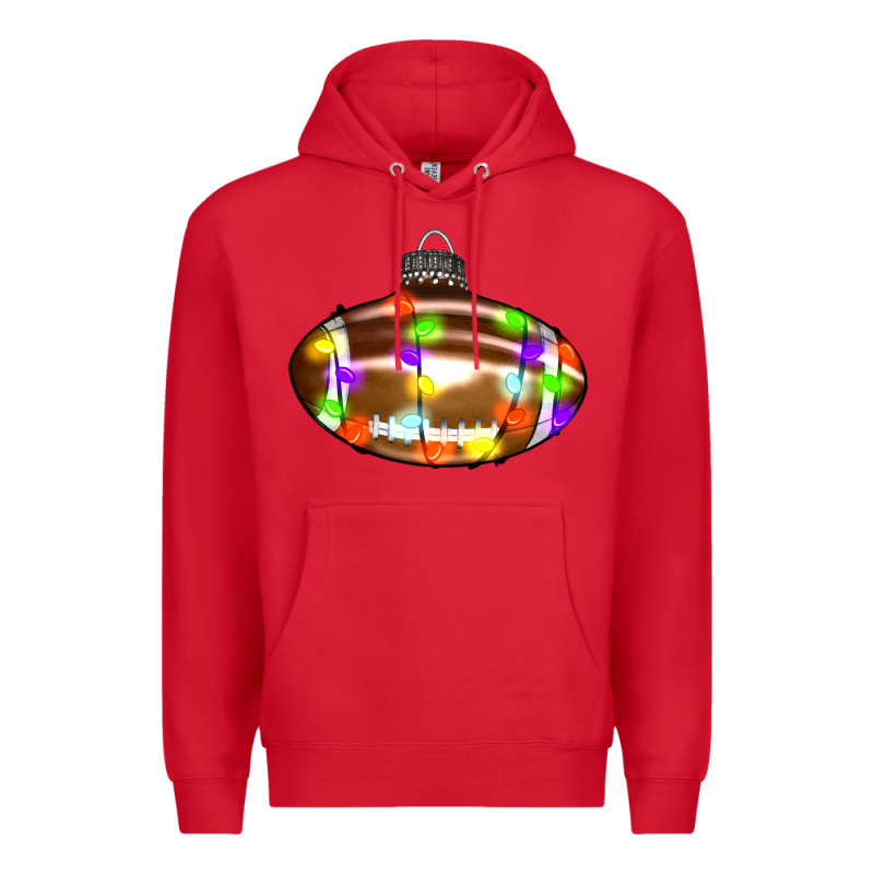 Christmas Football Premium Hoodie by RanaPortraitStore | Teevron