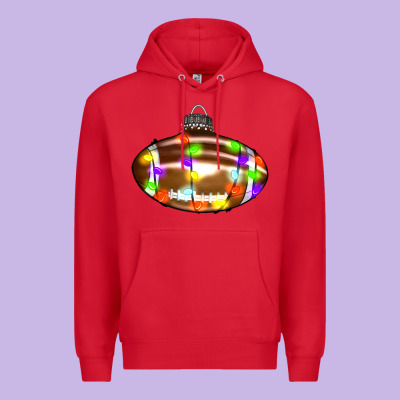 Christmas Football Premium Hoodie Designed By Ranaportraitstore