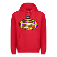 Red Christmas football Premium Hoodie - RanaPortraitStore